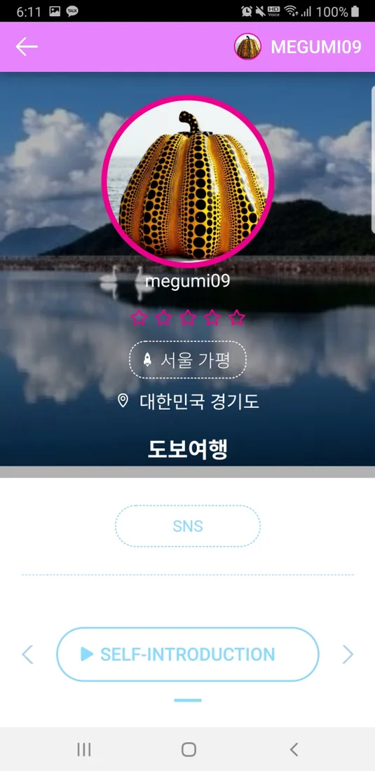 ONLY 1 TRIP 모바일 화면 10
